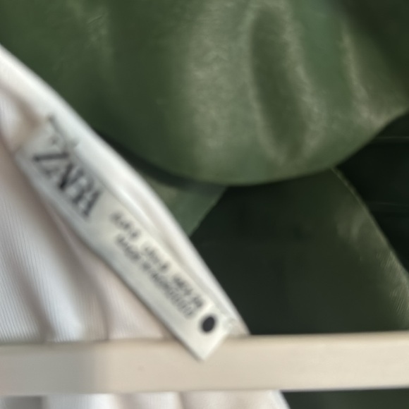 Zara symmetrical white body suit size small - Picture 3 of 3